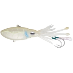 SQUIDTREX 130 LURE WHITE GLOW 5"